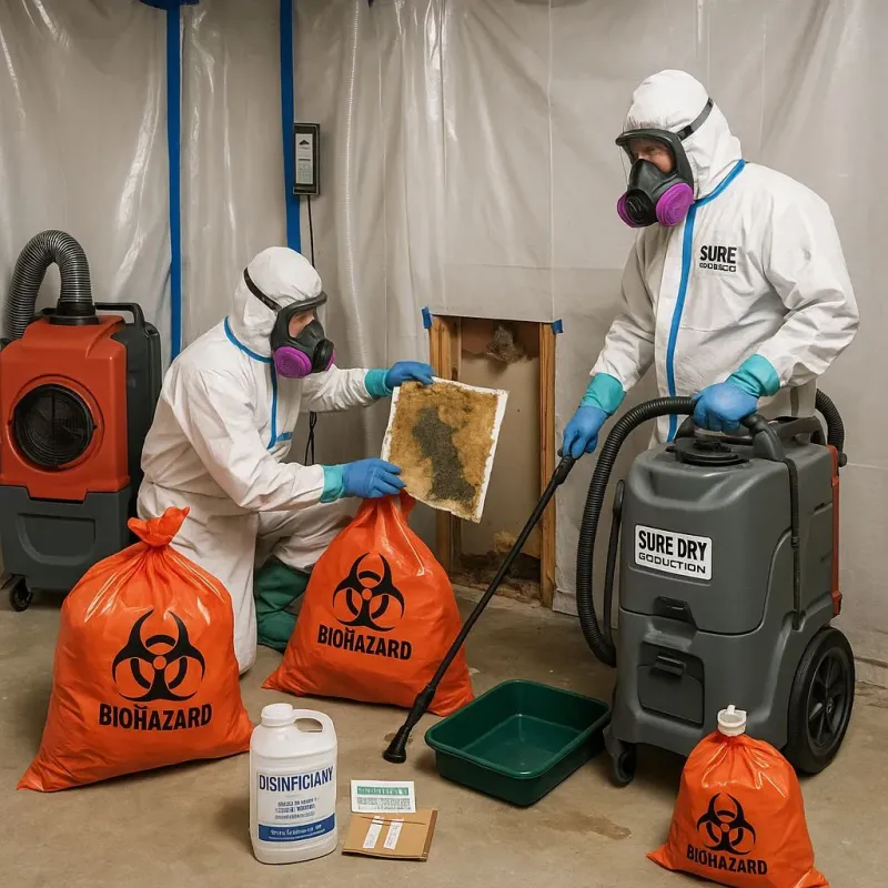 Contaminated Water Handling Protocols process in Assonet, MA