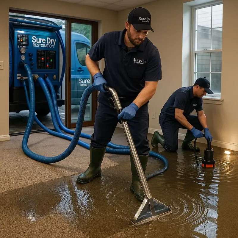 Water Extraction and Removal process in Assonet, MA